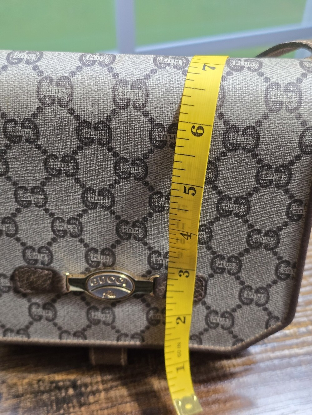 Vintage Gucci Plus GG Crossbody Flap Bag - Picture 15 of 16